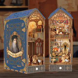 Leonardo Da Vinci DIY Book Nook Kit - Tonecheer