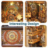 Clock Tower DIY Book Nook Kit - Tonecheer
