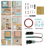 Cape Coffee Shop DIY 3D Puzzle - Tonecheer