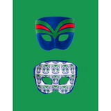 New Zealand Warriors Mask - Mini Mascot