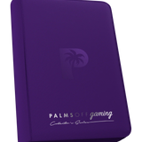 4 Pocket Zip Trading Card Binder - Palms Off Gaming