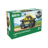 Light Up Gold Wagon - Brio
