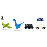 Dinosaur Battery Train 5pc - Brio