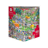 Blachon Cycle Race 1000pc Puzzle - Heye
