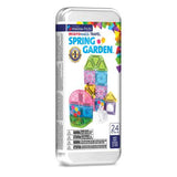 Micro Mags Travel Set Spring Garden 24pc - Magna-Tiles