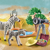 Photographer with Zebras Wiltopia - Playmobil