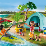 Camping with Campfire - Playmobil