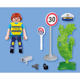 Police Officer with Speed Detector - Playmobil