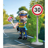 Police Officer with Speed Detector - Playmobil