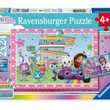 Gabbys Dollhouse Ready to Party 2 x 24pc Puzzle - Ravensburger