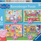 Peppa Pig 4 in a box Puzzle - Ravensburger