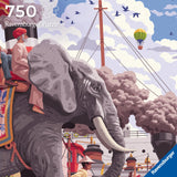 Art and Soul Around the World in 80 Days 750pc Puzzle - Ravensburger