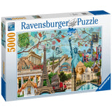 Big City Collage 5000pc Puzzle - Ravensburger