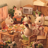 Chocolate Rabbit Family - Sylvanian Families