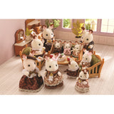 Chocolate Rabbit Family Anniversary Set - Sylvanian Families