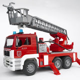 MAN TGA Fire Engine w/water pump lights & sound 1:16 - Bruder