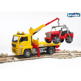 MAN TGA Breakdown Truck with Vehicle 1:16 - Bruder