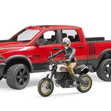 RAM 2500 Power Wagon w/Scrambler Ducati 1:16 - Bruder