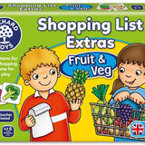 Fruit & Veg Shopping List Booster Pack - Orchard Toys