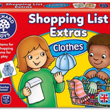 Clothes Shopping List Booster Pack - Orchard Toys