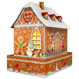 3D  Puzzle Gingerbread House Night Edition - Ravensburger
