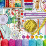 Needlework Station Large Format 500pc Puzzle - Ravensburger